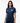 Camisa Polo Feminina Azul e Dourado