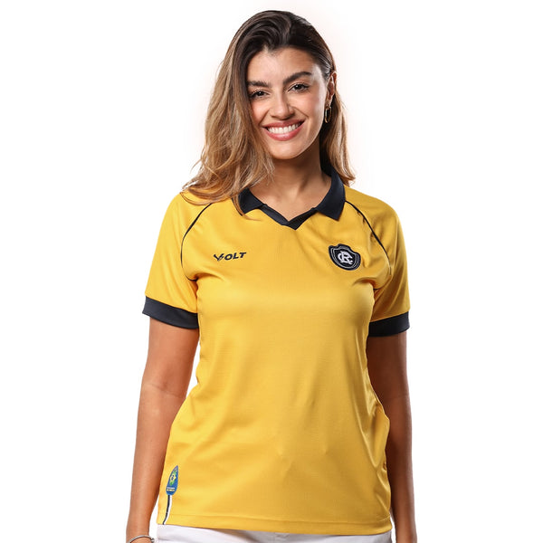 Camisa Clube do Remo Copa do Mundo Feminina Amarela